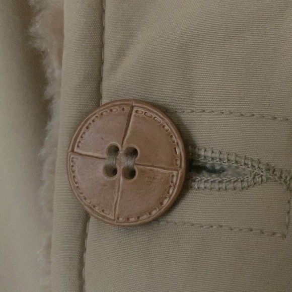 Richman Brothers Fur Lined Trench Coat - Picture 3 of 7